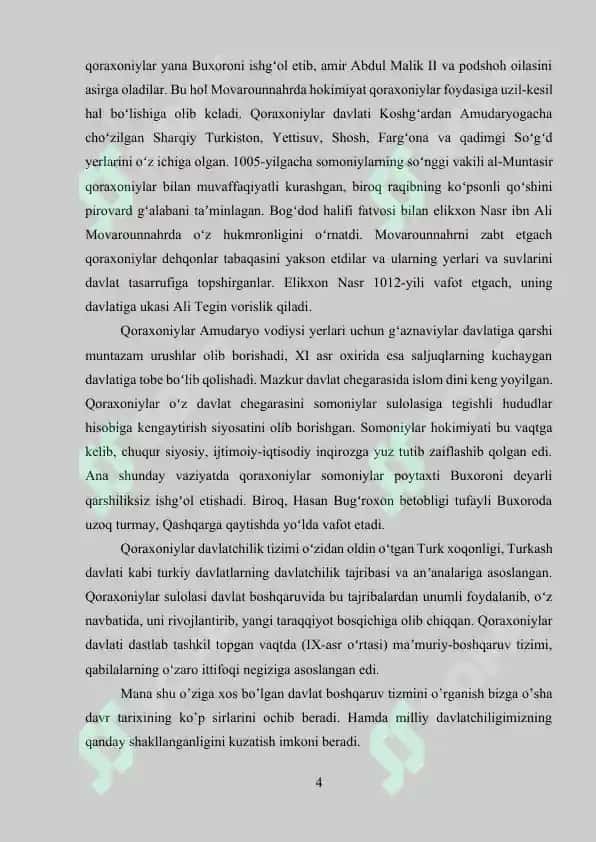 Mavarounnahrda Qoraxoniylar davlati ijtimoiy iqtisodiy ahvoli 4