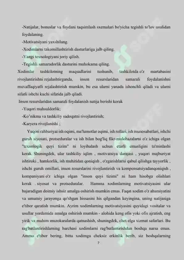 Mehnatni rag’batlantirish 7