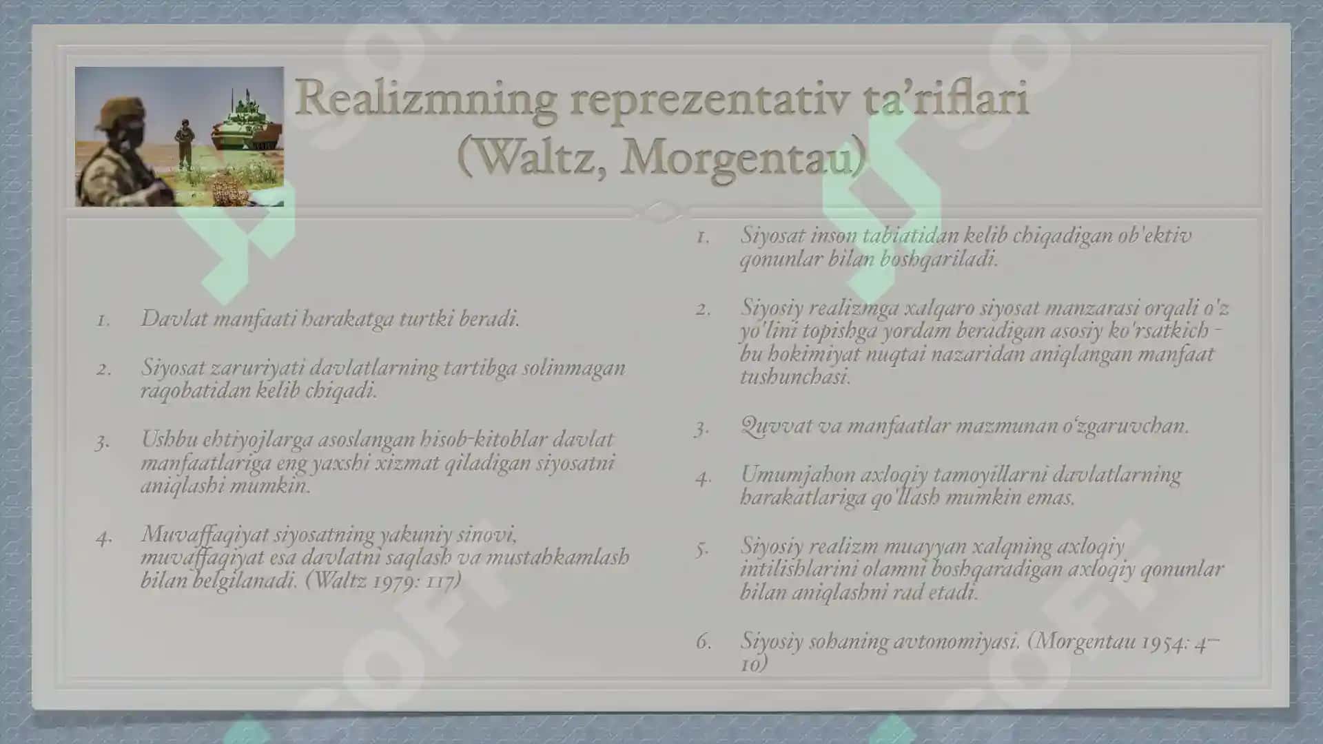 XMNdagi asosiy paradigmalar va maktablar 3