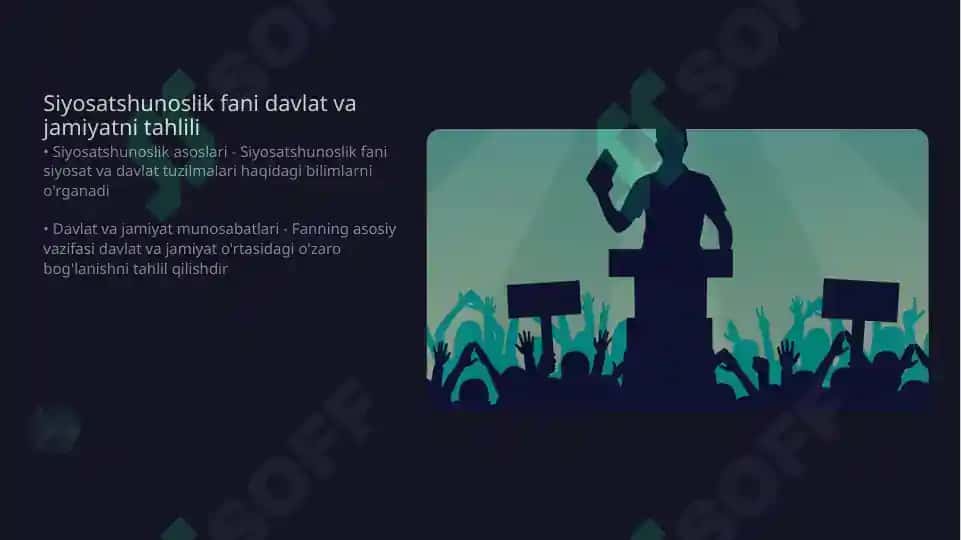 Siyosatshunoslikka kirish fanning maqsadi va vazifalari 4