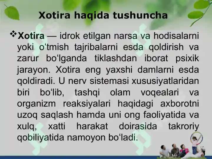 Xotira turlari 4