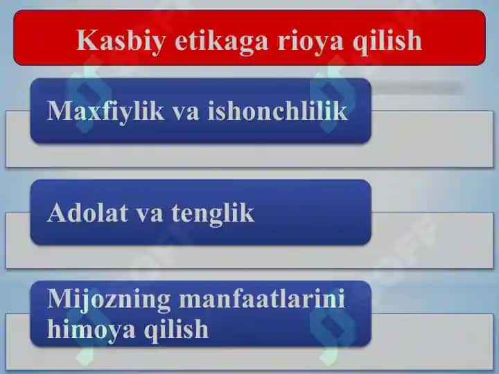 Ijtimoiy ish xodimining kasbiy andozalari" (Social Work Professional Standards) 4