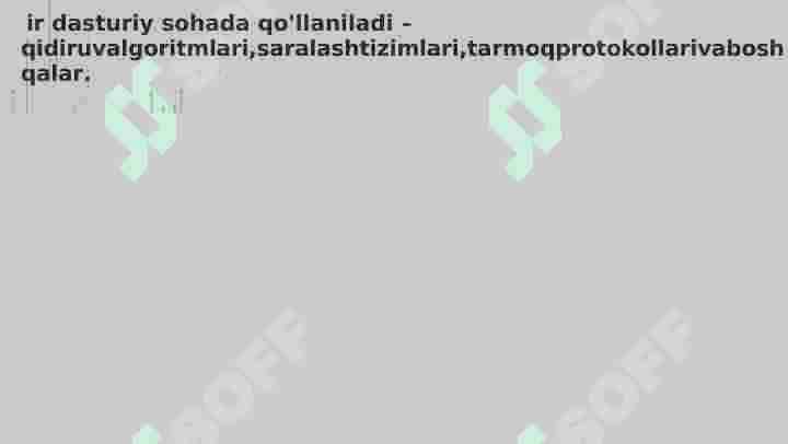 Ma'lumotlar tuzilmasi 6