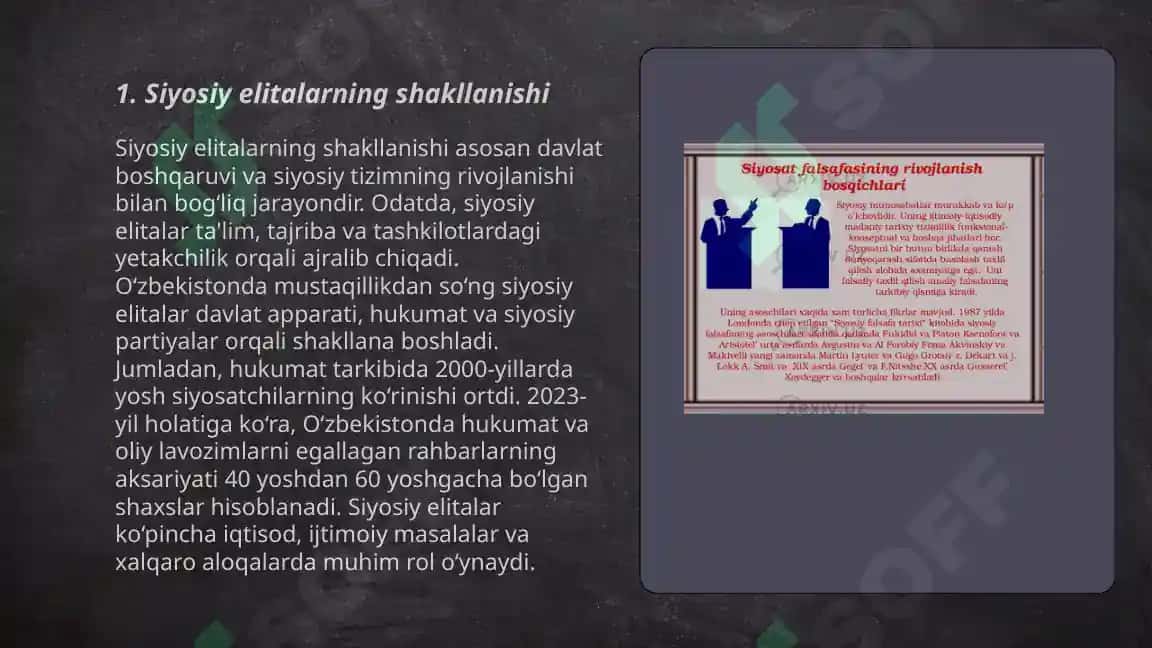 Siyosiy elitalar rekrutatsiyasining asosiy kanallari 3