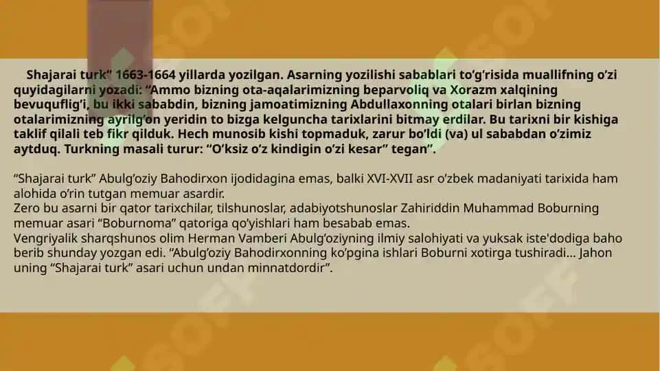Abulg’oziy Bahodirxonning lingvistik merosi 7