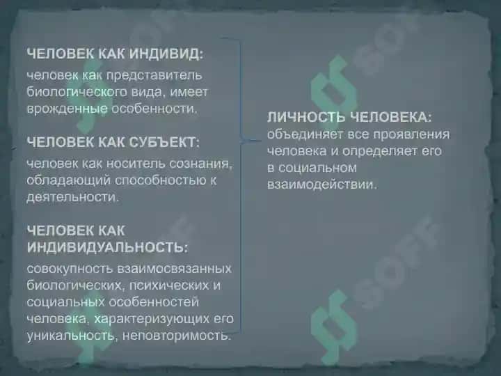 Общее понятие о личности 2
