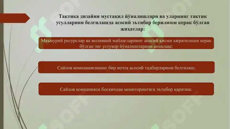 Сайлов компанияси тактикаси 4