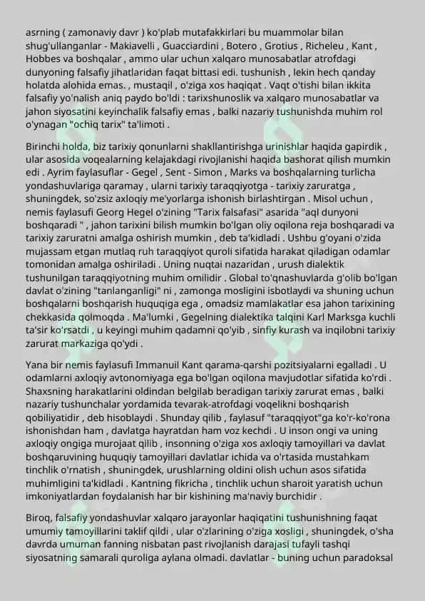 Xalqaro munosabatlar tushunchasi , mezonlari , obyekti va predmeti 5