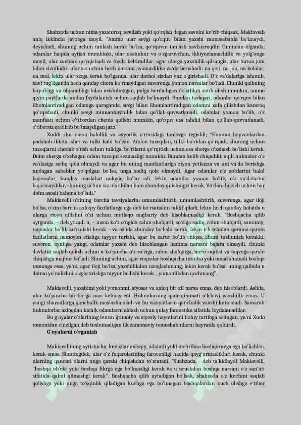 XMNdagi asosiy paradigmalar va maktablar (klassik nazariyasi) 3