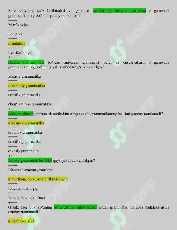 Tilshunoslik faniga kerakli doc. 2