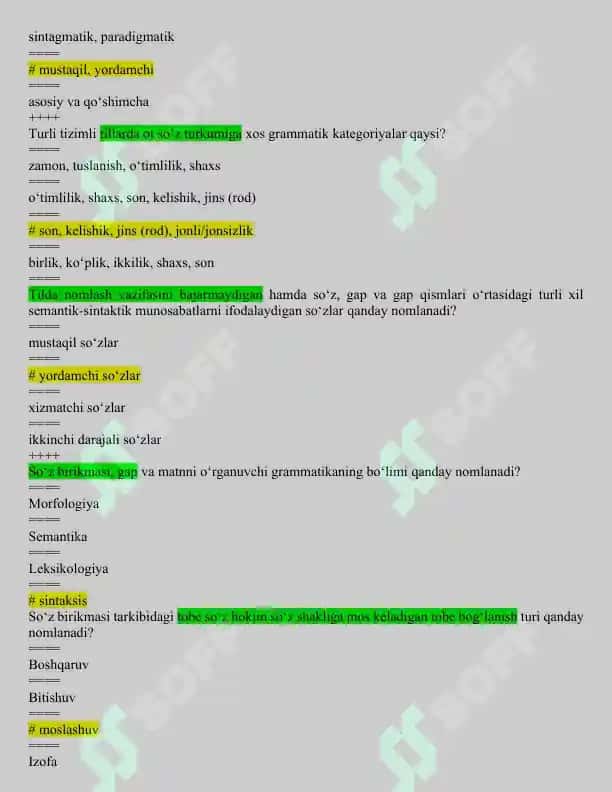 Tilshunoslik faniga kerakli doc. 6