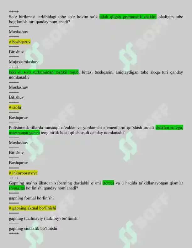Tilshunoslik faniga kerakli doc. 7