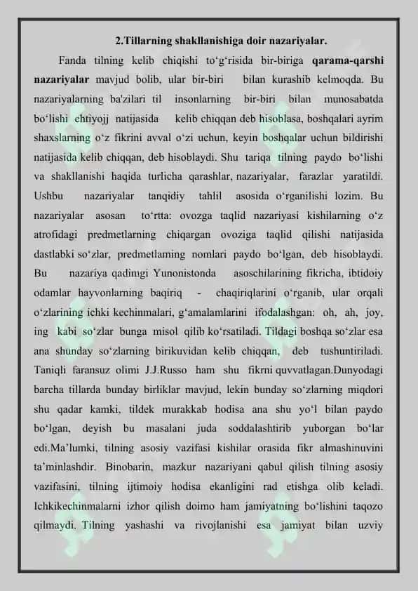 Tilning tizim sifatida mohiyati 4