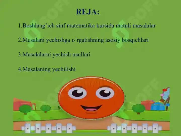 Masala yechishga o'rgatish bosqichlari va uning mantiqiy asosi 3