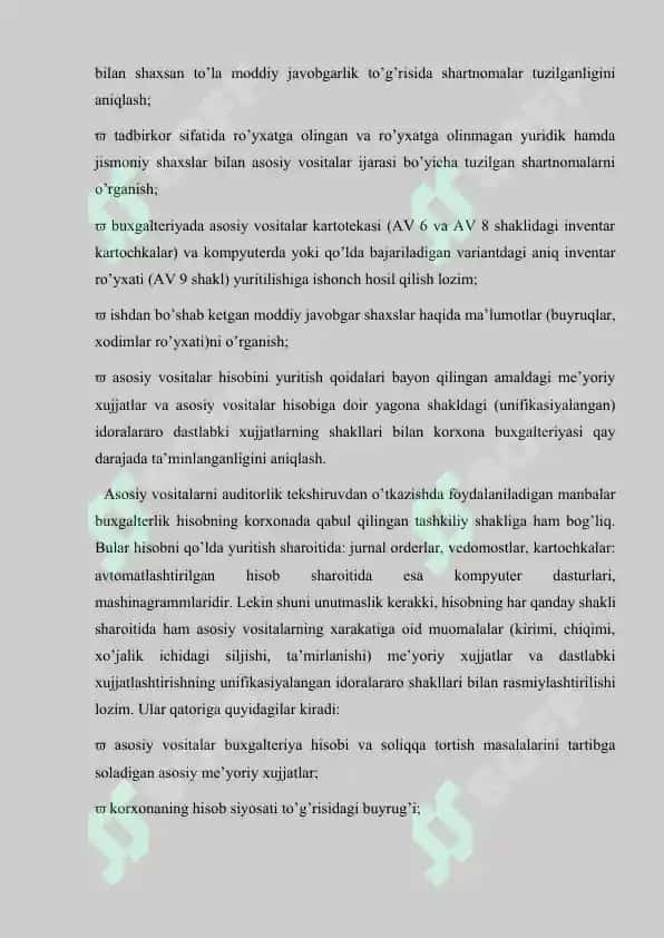 Audit tekshiruvining tashkiliy asoslari 4