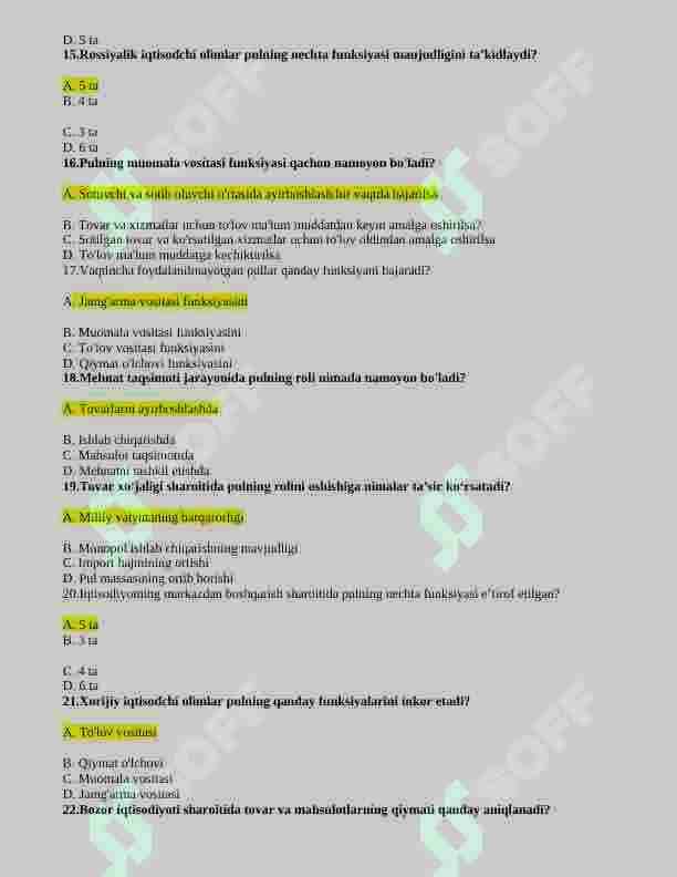 Bank ishi test 4