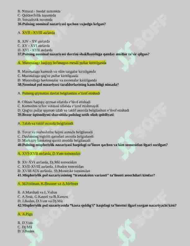 Bank ishi test 7