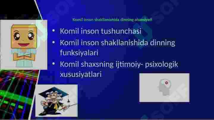 Ijtimoiy muhit,diniy an’analar va komil insonning shakllanishi 2