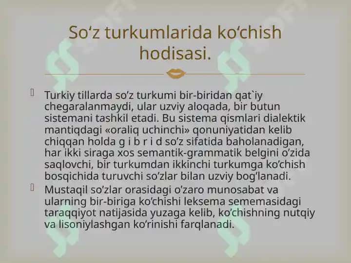 So‘z turkumlarida so‘z yasalishi 4