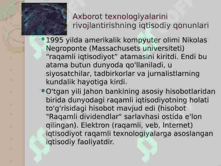 Raqamli iqtisodiyot elektron biznesni boshqarish asoslari 3