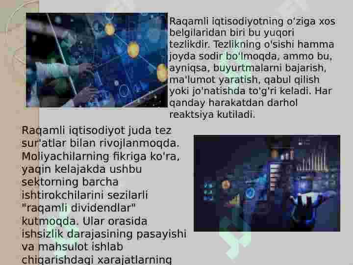 Raqamli iqtisodiyot elektron biznesni boshqarish asoslari 4