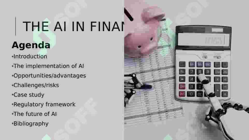 THE USE OF ARTIFICIAL INTELLIGENCE(AI) IN FINANCE (PROS AND CONS) 2