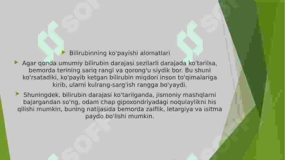 QONDA BIRULIBIN BIOKIMYOSI 5