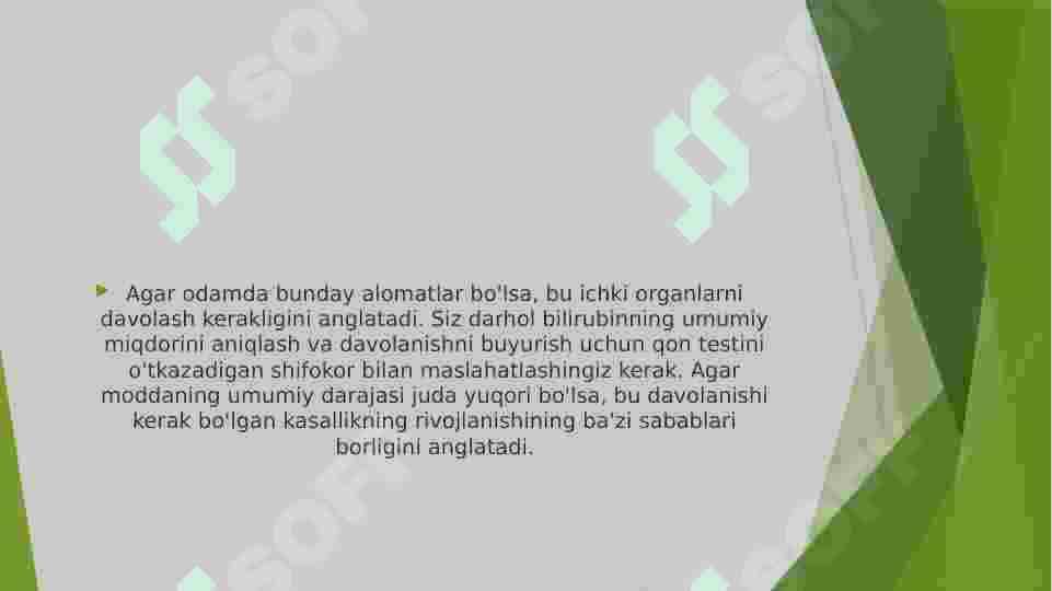 QONDA BIRULIBIN BIOKIMYOSI 6