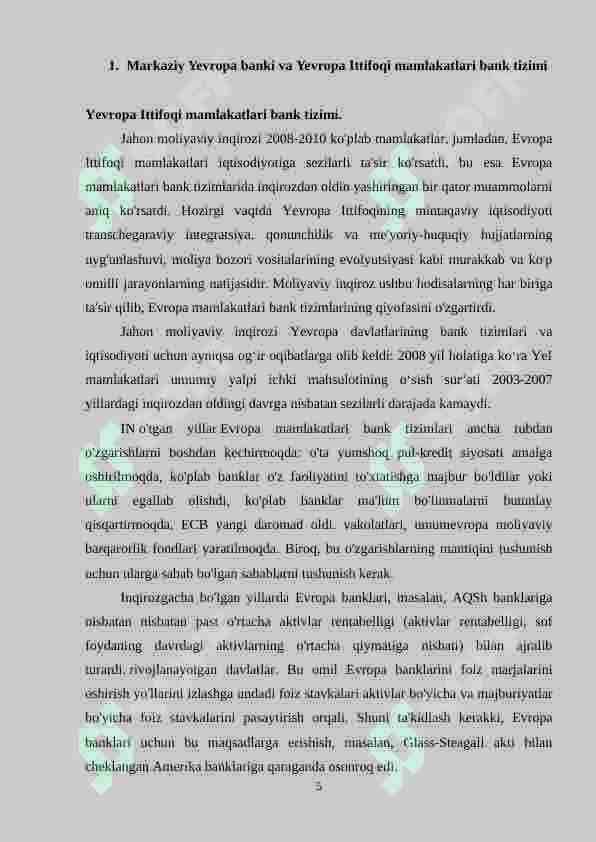 yevropa investitsiya banki va uning operatsiyalari 5