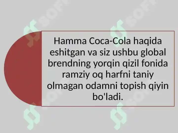 Coca-cola kompaniyasining kelib chiqish tarixi 3