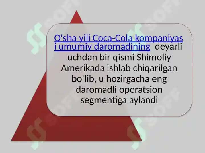 Coca-cola kompaniyasining kelib chiqish tarixi 7