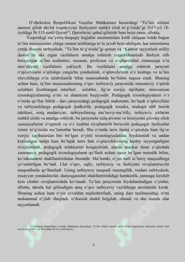 Tarix metodik tavsiya 5