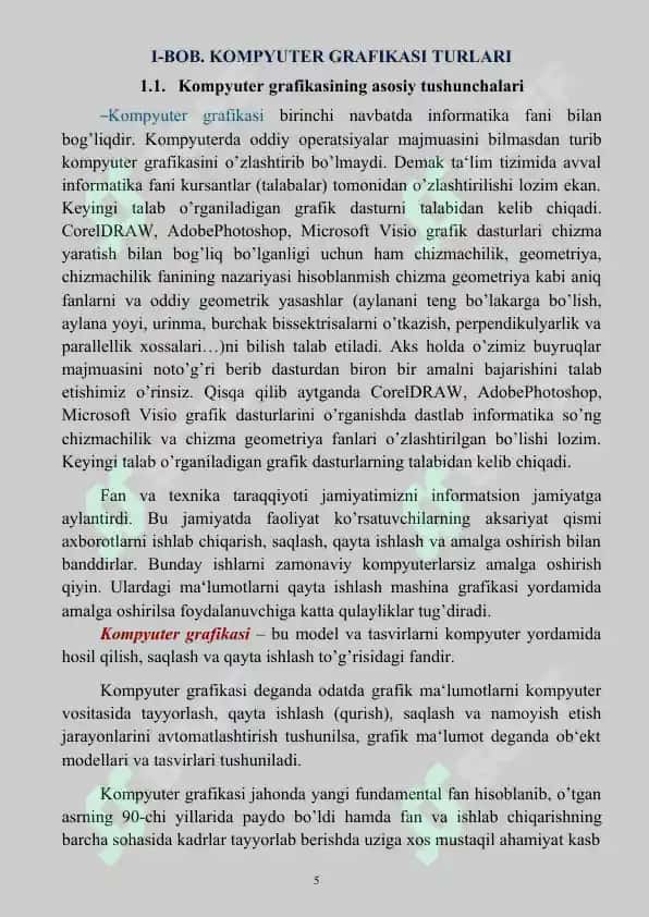 KOMPYUTER GRAFIKASI   CorelDRAW DASTURI 4