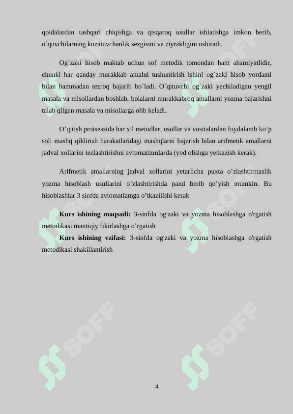 3-sinfda og'zaki va yozma hisoblashga o'rgatish metodikasi 4