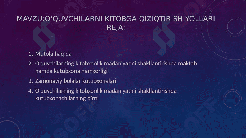 O'quvchilarni kitobga qiziqtirish yollari 2