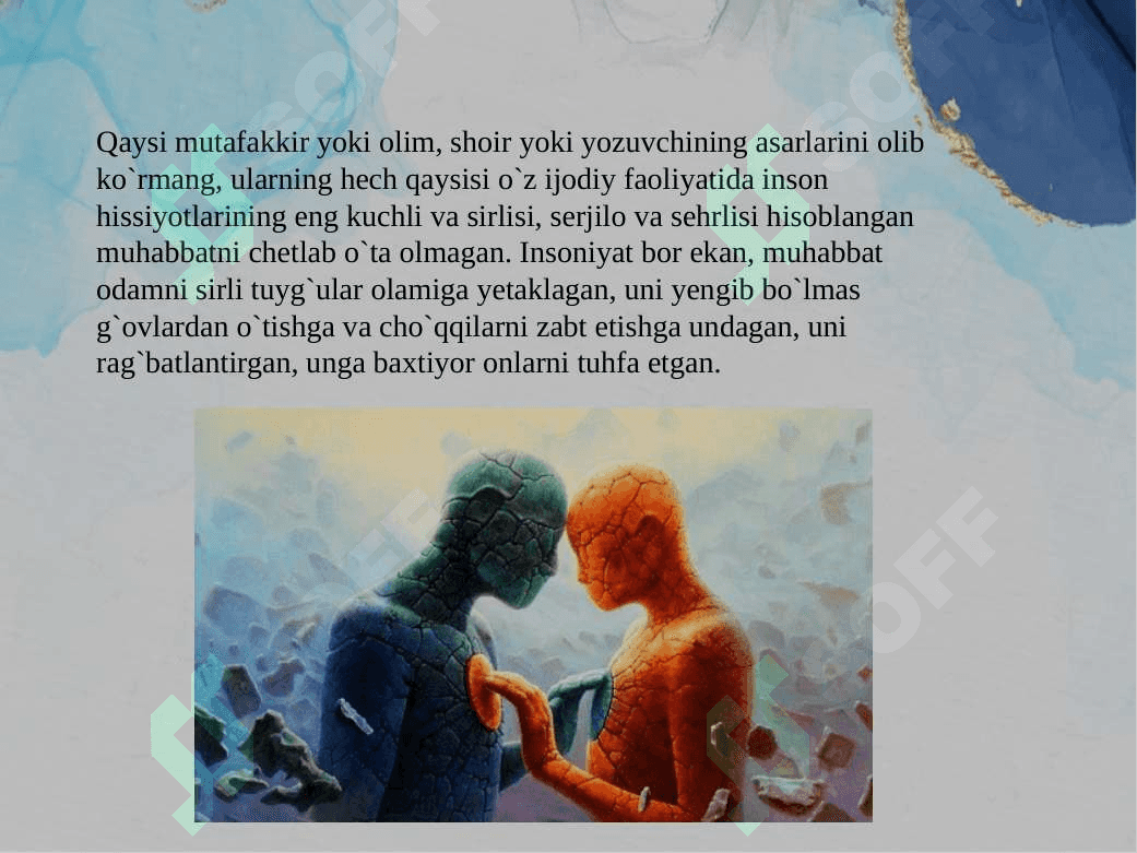 Muhabbat psixologiyasi 4