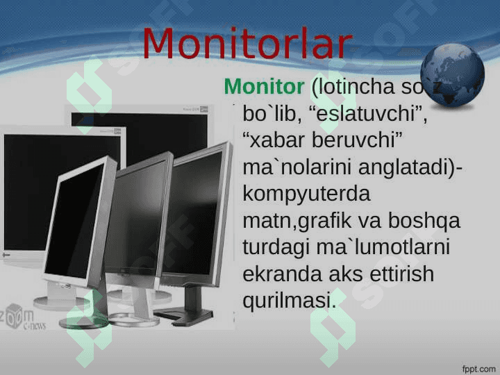 Kompyuterning asosiy qurilmalari va vazifalari 4