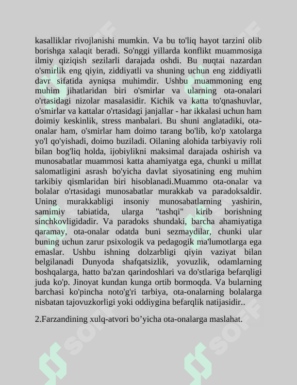 Oilada psixologik yordam koʻrsatish muhim jihatlari 3