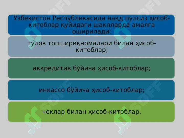 Naxt pulsiz hisob-kitoblar hisobi 5