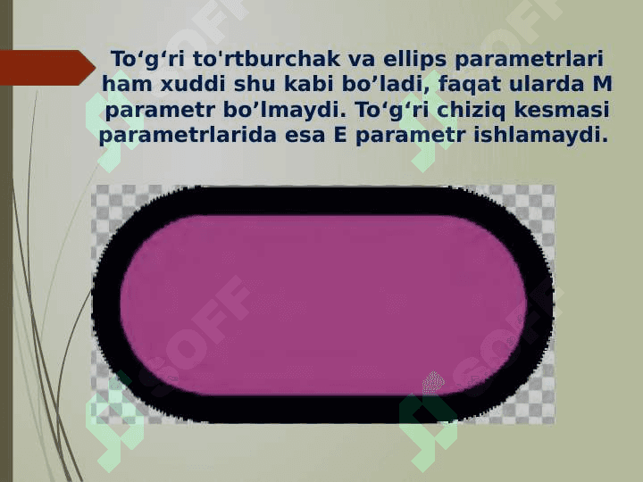 Tasvirga geometrik shakllarni va vektorli obyektlarni joylash 6
