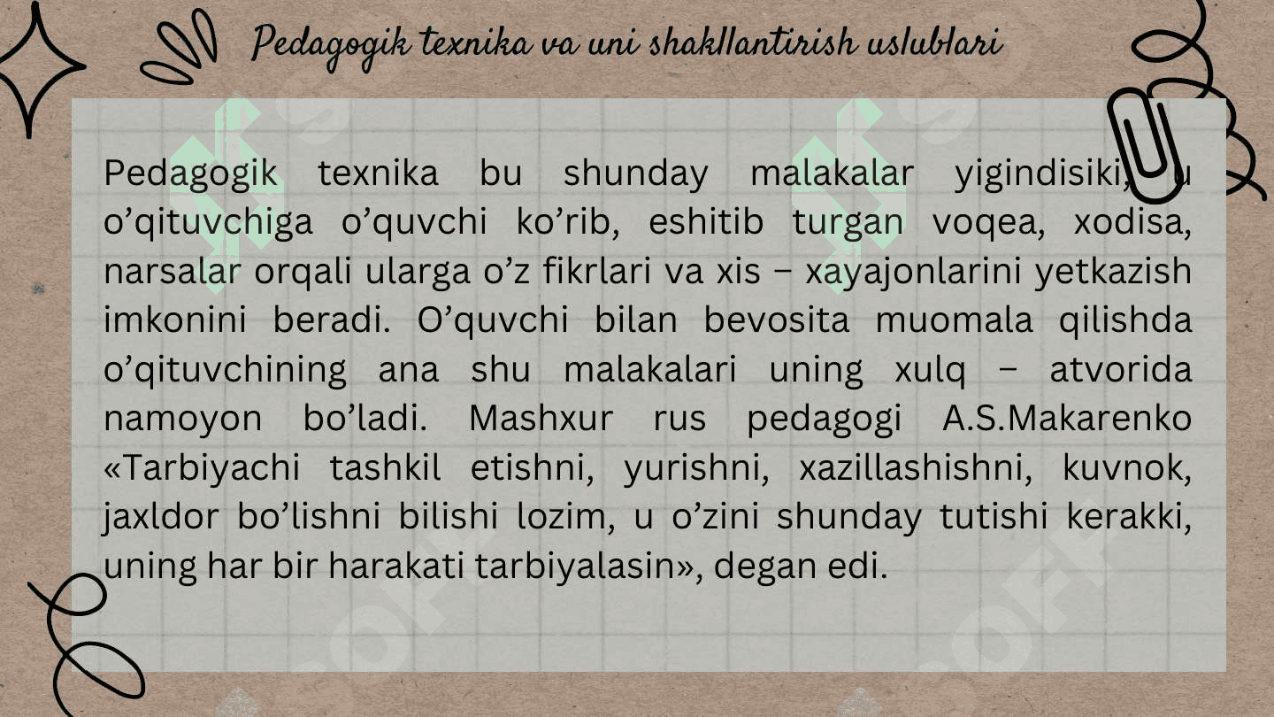Pedagogik texnika 3