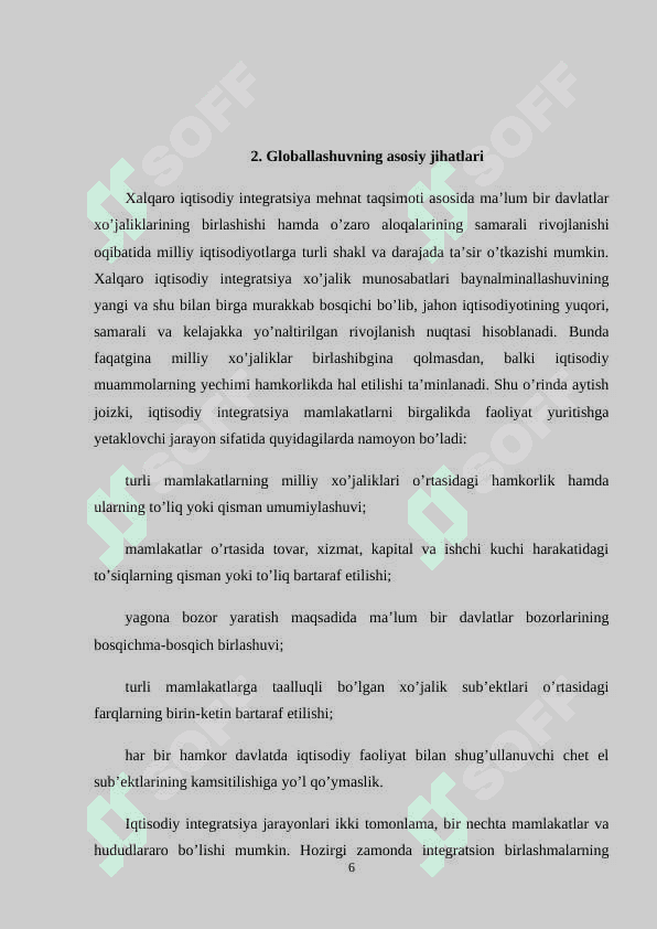 Globallashuv sharoitida mamlakatning raqobatbardoshligini oshirish omillari 6