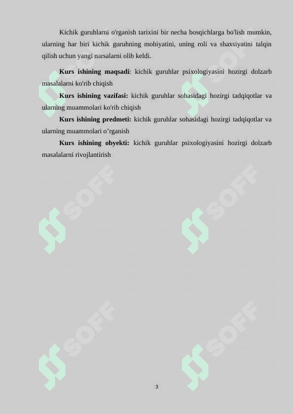 Kichik guruhlar psixologiyasi 3