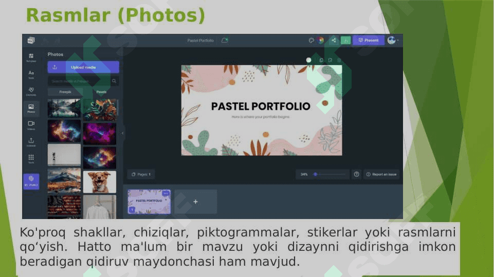 AI yordamida Taqdimot yaratish. 6