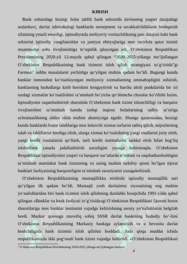 BANK TIZIMI-MOLIYA TIZIMINING TARKIBIY QISMI SIFATIDA. 3