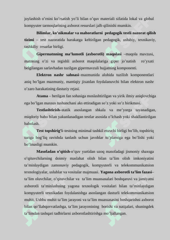 ILMIY ADABIYOTLAR BILAN ISHLASH 8