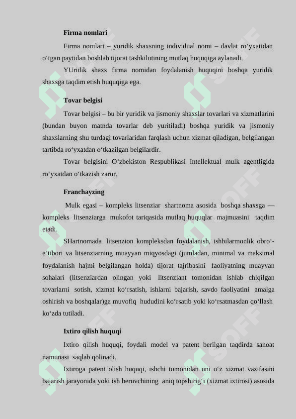 Ilmiy tadqiqot, ishlanmalar va texnlogiyalar natijalarini tijoratlashtirish bosqichlari 4