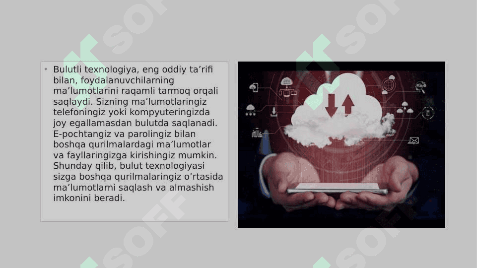 Bulutli texnologiyalarni mobil texnologiyalarda qoʻllash 3