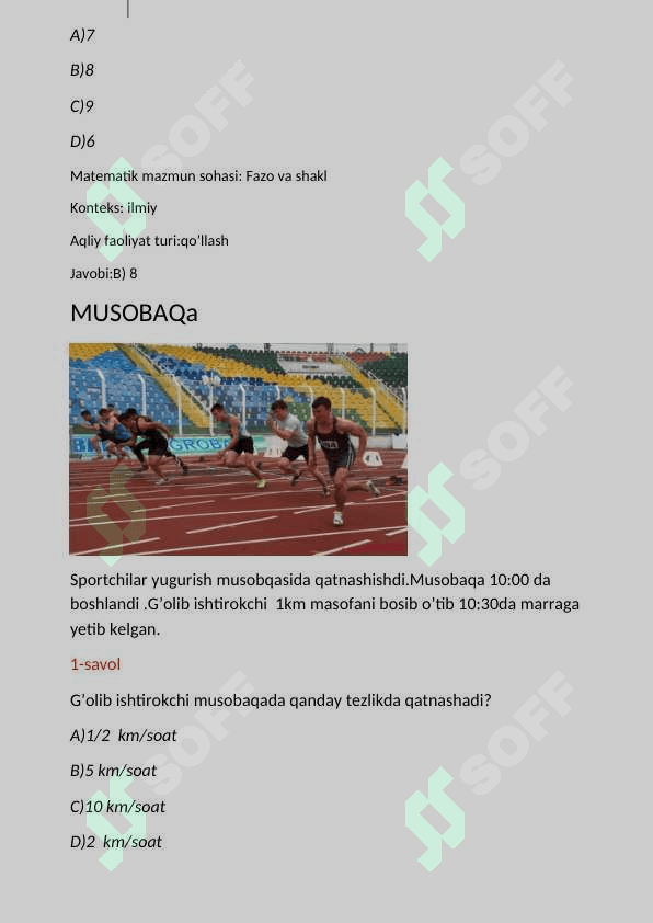 pisa baholash tizimi 2