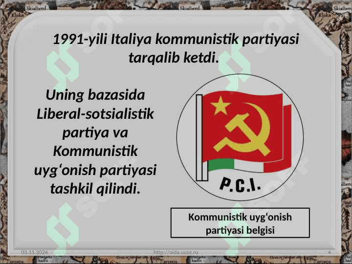 1991-2017 yillarda Italiya davlati. 4